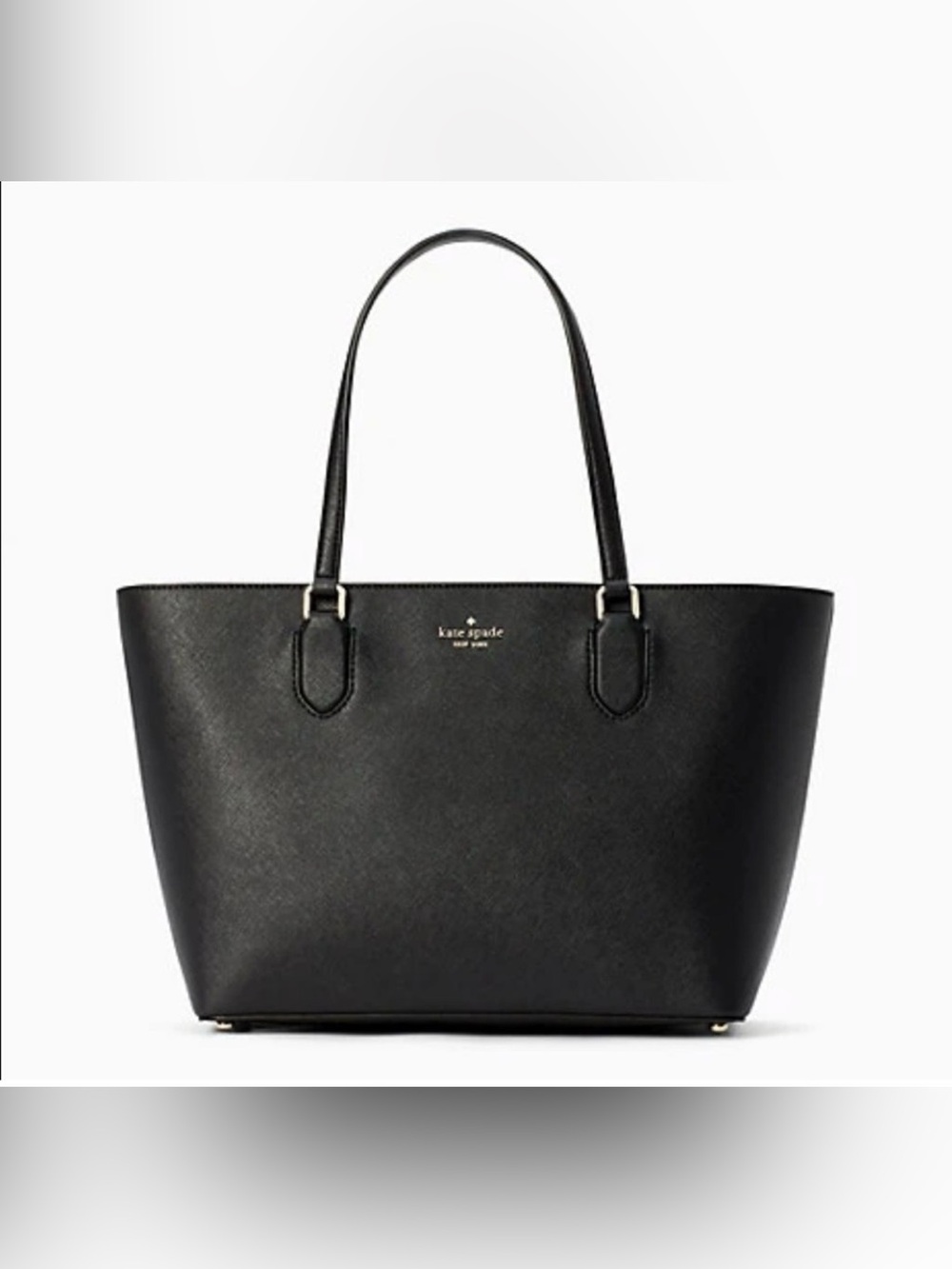 Kate Spade New York Medium Dally Laurel Way Zip Top Tote Black